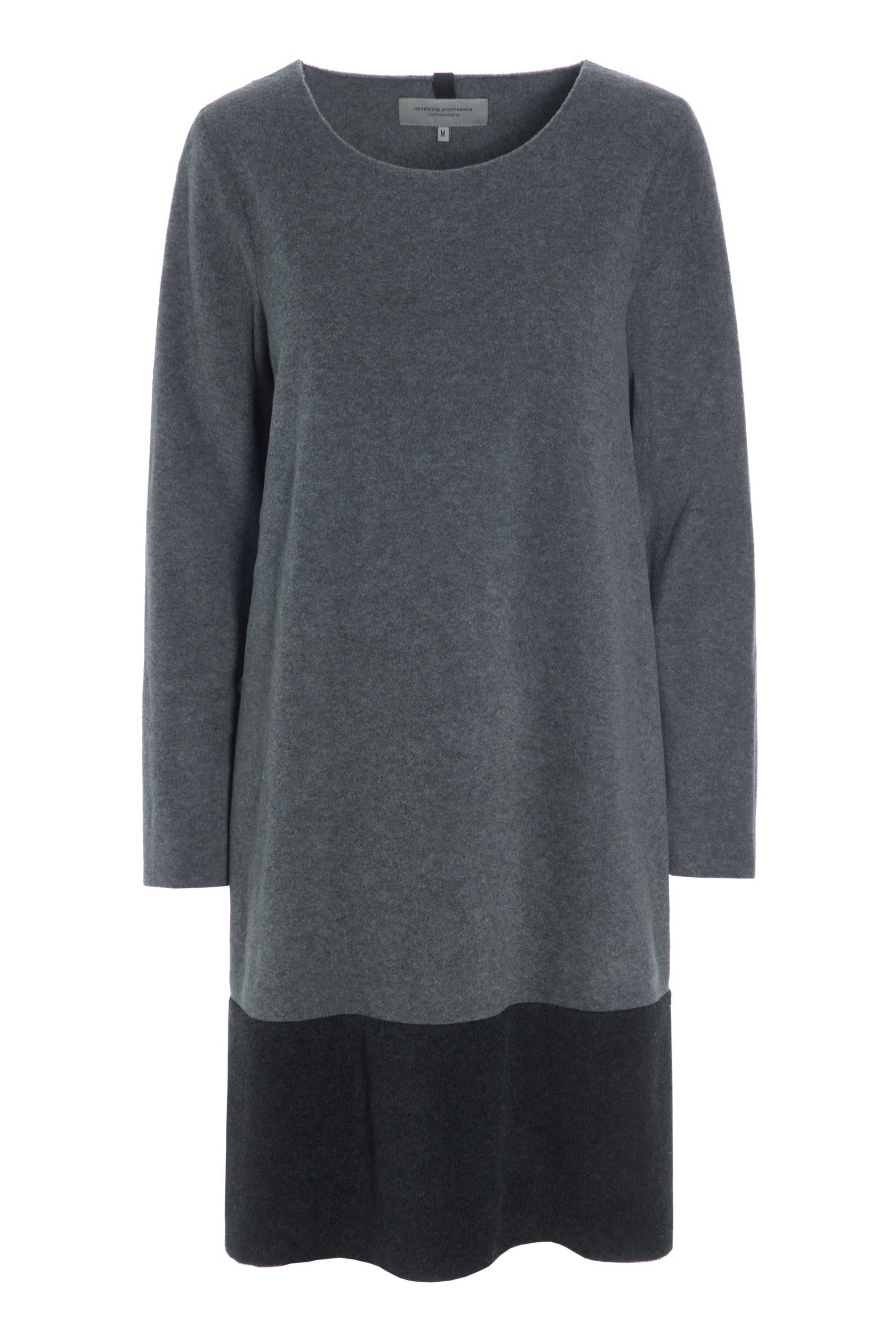 HENRIETTE STEFFENSEN COPENHAGEN KJOLE 2 FARVET - 3222 KJOLER GREY/SB 909