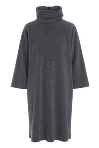 KJOLE MED HØJ HALS - 3236 - GREY