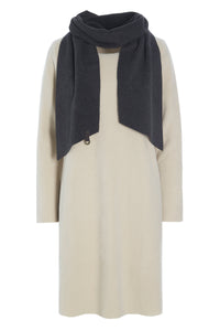 KJOLE MED TØRKLÆDE - 3226 - KIT/SOFT BLACK