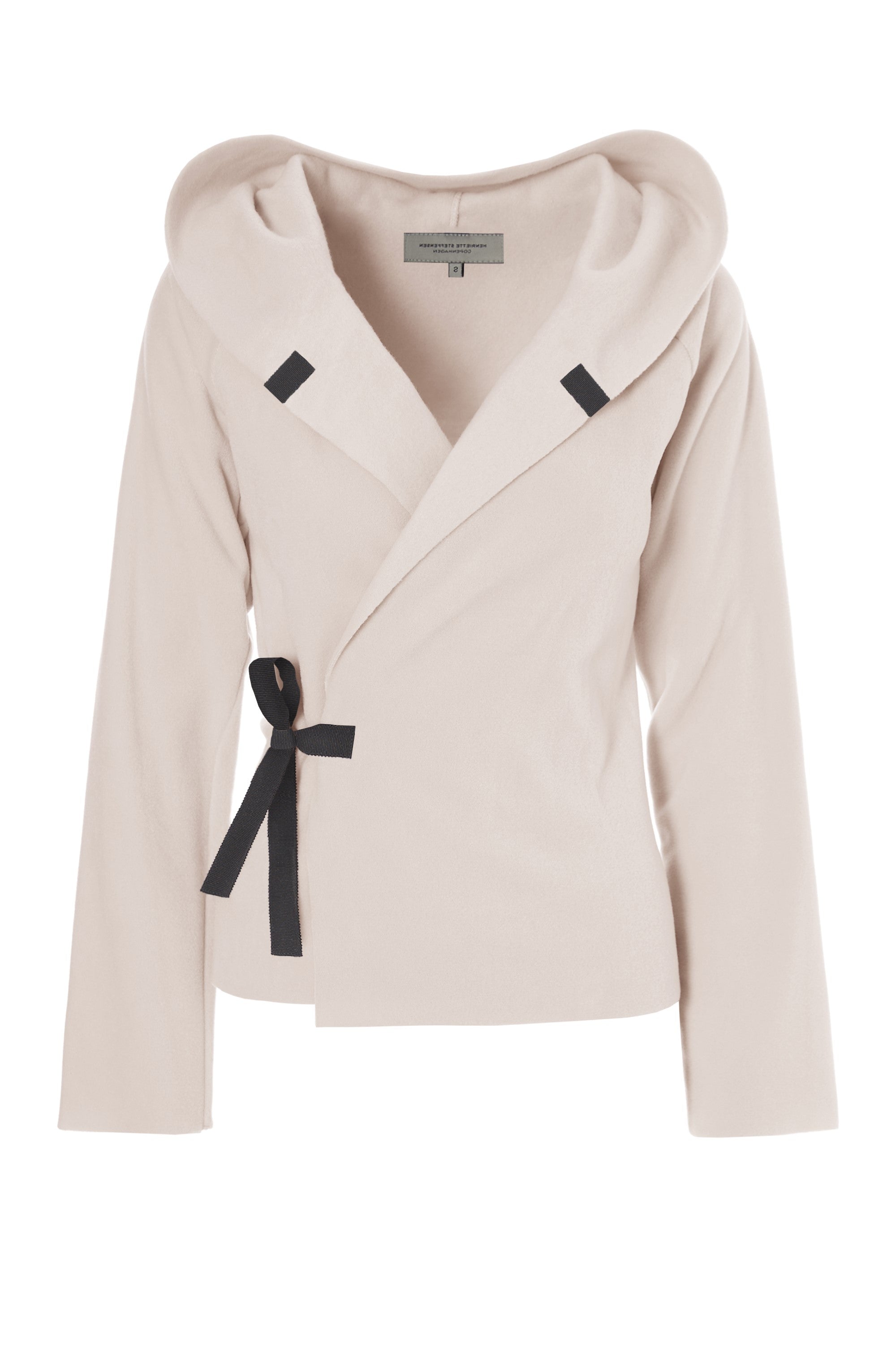 HENRIETTE STEFFENSEN COPENHAGEN KLASSISK FLEECE SLÅ OM CARDIGAN - 1009 CARDIGANS SOFT ROSE 412