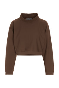 KORT PULLOVER - 71016 - CHOKOLATE