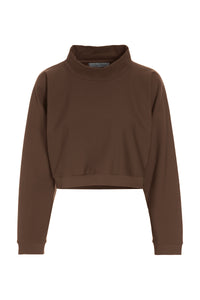 KORT PULLOVER - 71016 - CHOCOLATE