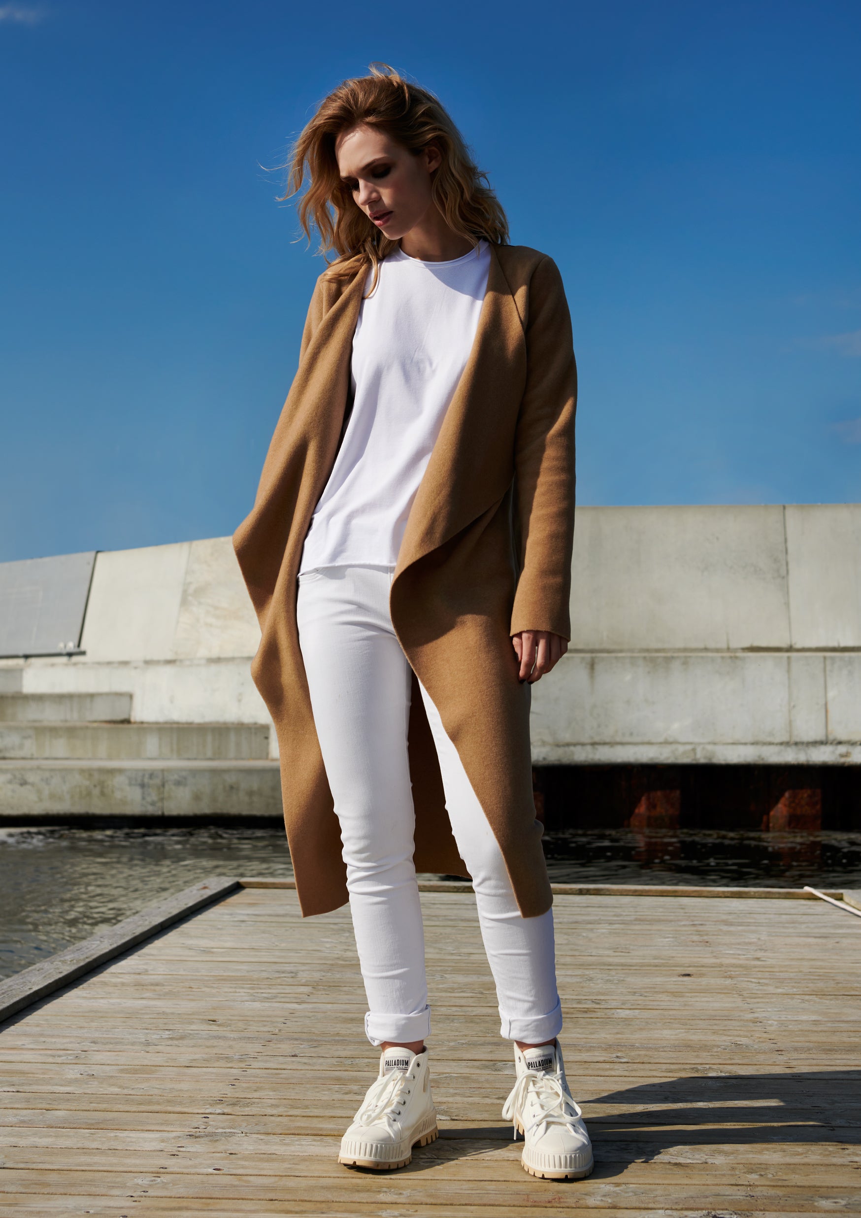 HENRIETTE STEFFENSEN COPENHAGEN LANG CARDIGAN - 7114 CARDIGANS CAMEL 815