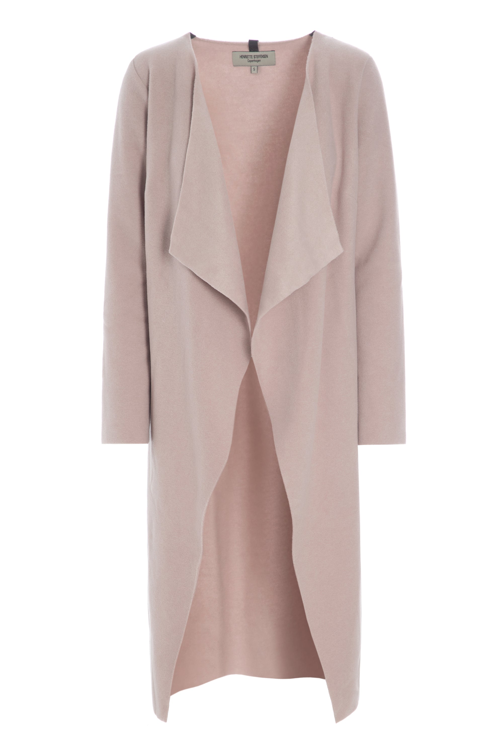 HENRIETTE STEFFENSEN COPENHAGEN LANG CARDIGAN - 7114 CARDIGANS NUDE 401