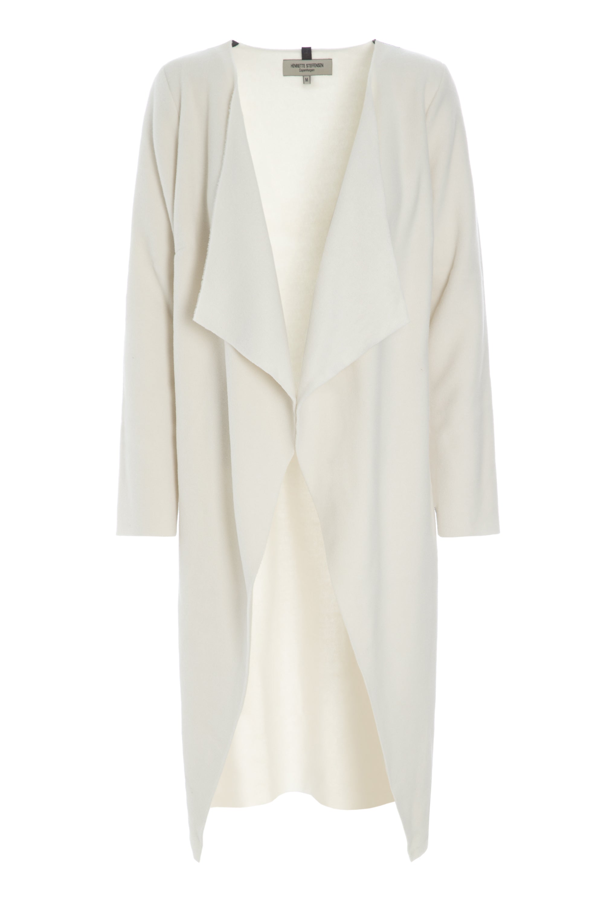 HENRIETTE STEFFENSEN COPENHAGEN LANG CARDIGAN - 7114 CARDIGANS OFF WHITE 802