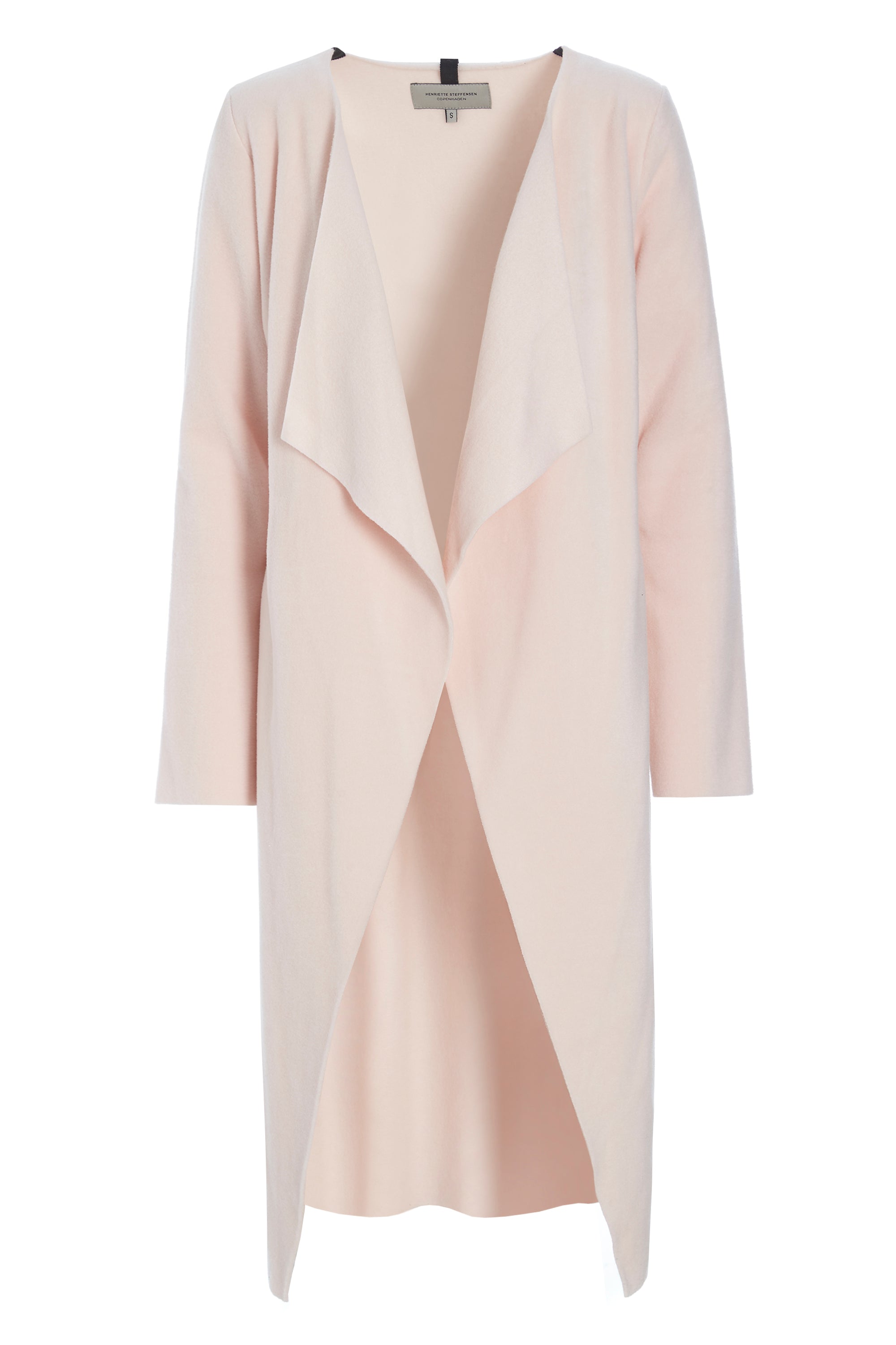 HENRIETTE STEFFENSEN COPENHAGEN LANG CARDIGAN - 7114 CARDIGANS SOFT ROSE 412
