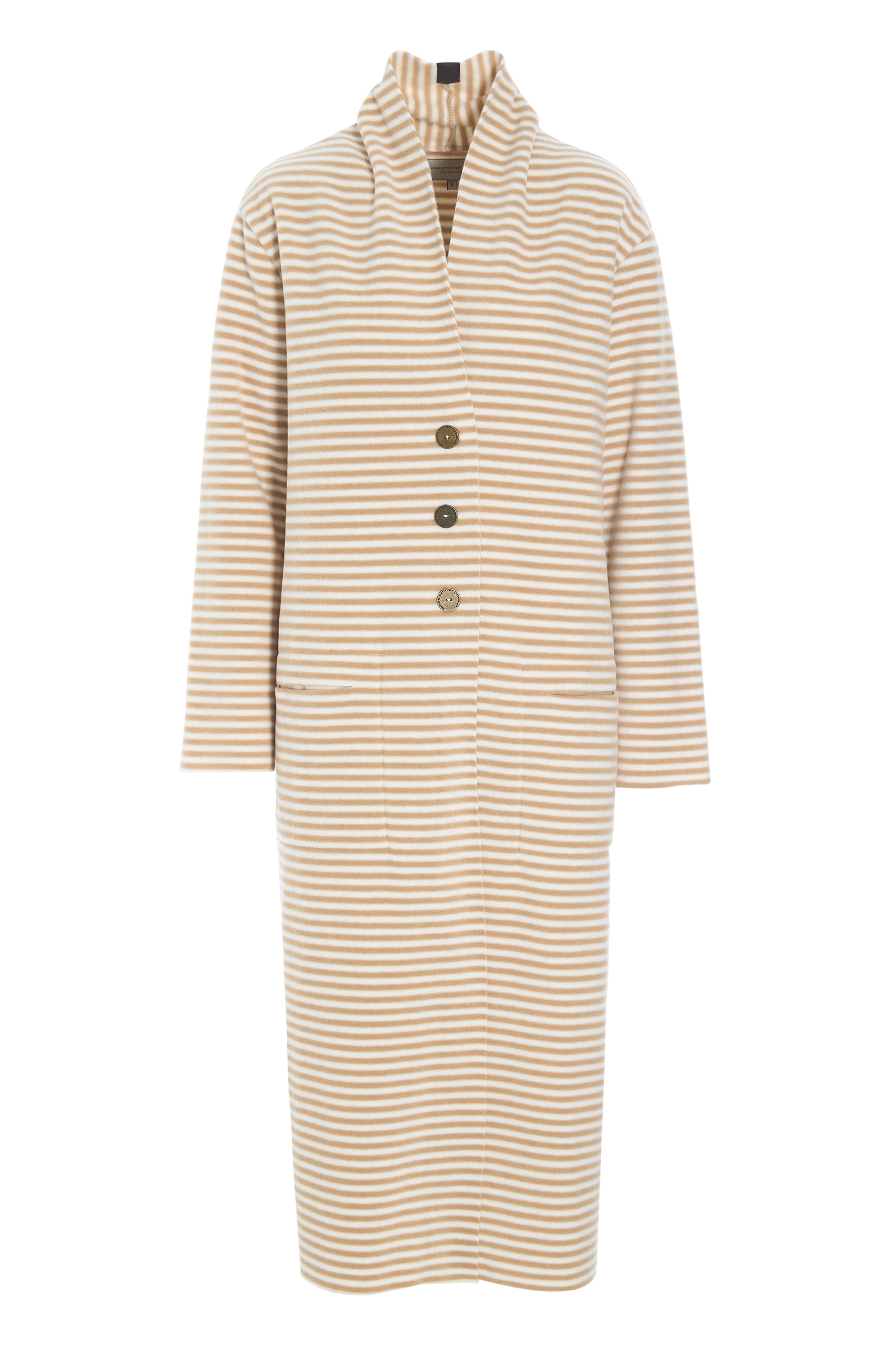 HENRIETTE STEFFENSEN COPENHAGEN LANG CARDIGAN - 7162 CARDIGANS STRIPES C&O 789