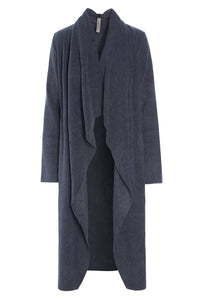 LANG CARDIGAN M / VANDFALD - 7131 - DEEP BLUE