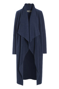 LANG CARDIGAN M / VANDFALD - 7131 - DENIM