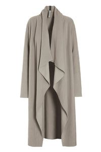 LANG CARDIGAN M / VANDFALD - 7131 - ELEPHANT