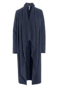 LANG CARDIGAN M / VANDFALD - 7131 - EVENING BLUE