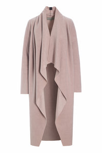 LANG CARDIGAN M / VANDFALD - 7131 - NUDE