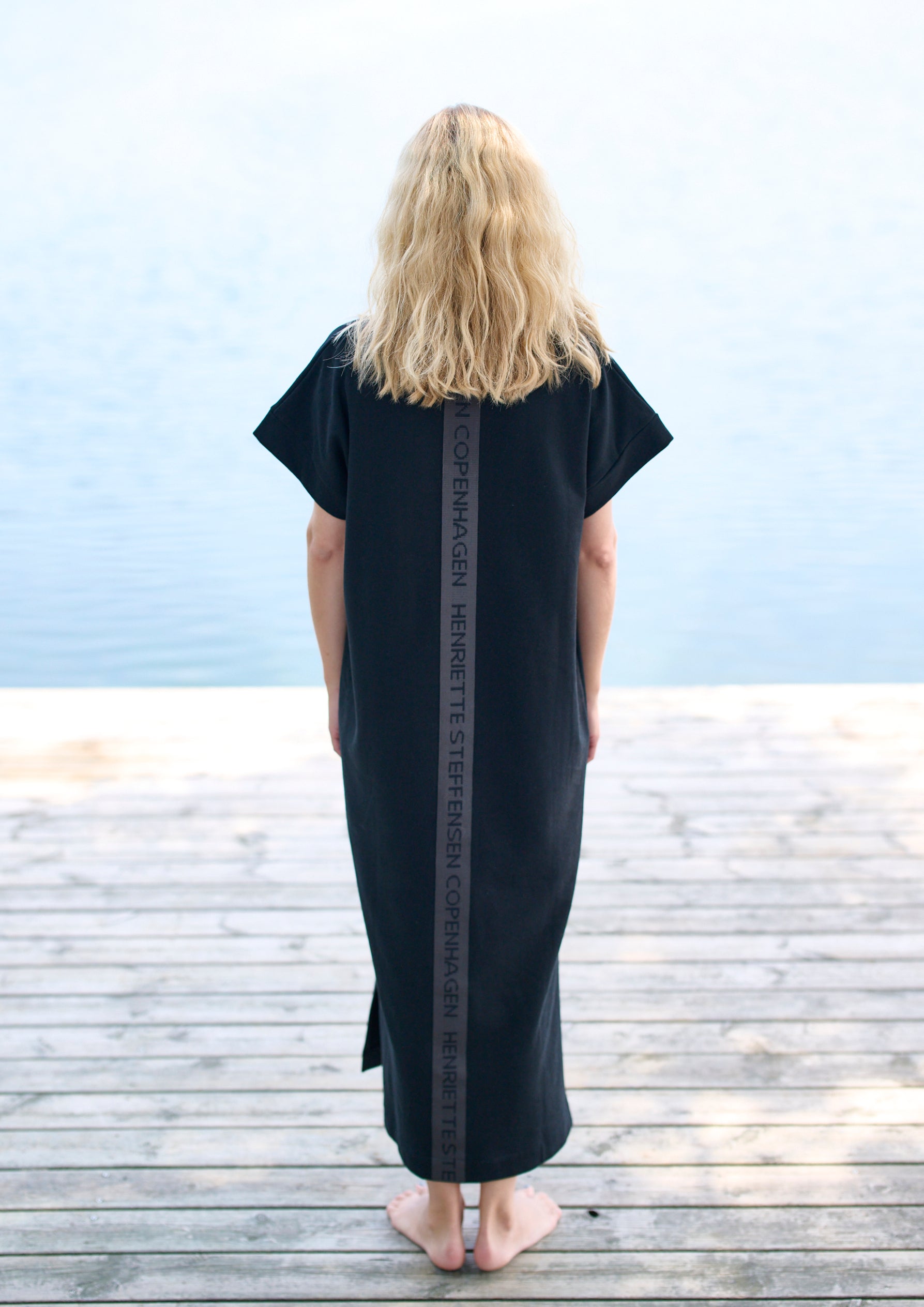 HENRIETTE STEFFENSEN COPENHAGEN LANG KJOLE - 73402 KJOLER BLACK 900