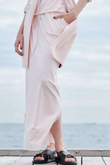 HENRIETTE STEFFENSEN COPENHAGEN LANG NEDERDEL - 98041 NEDERDELE SOFT ROSE 412