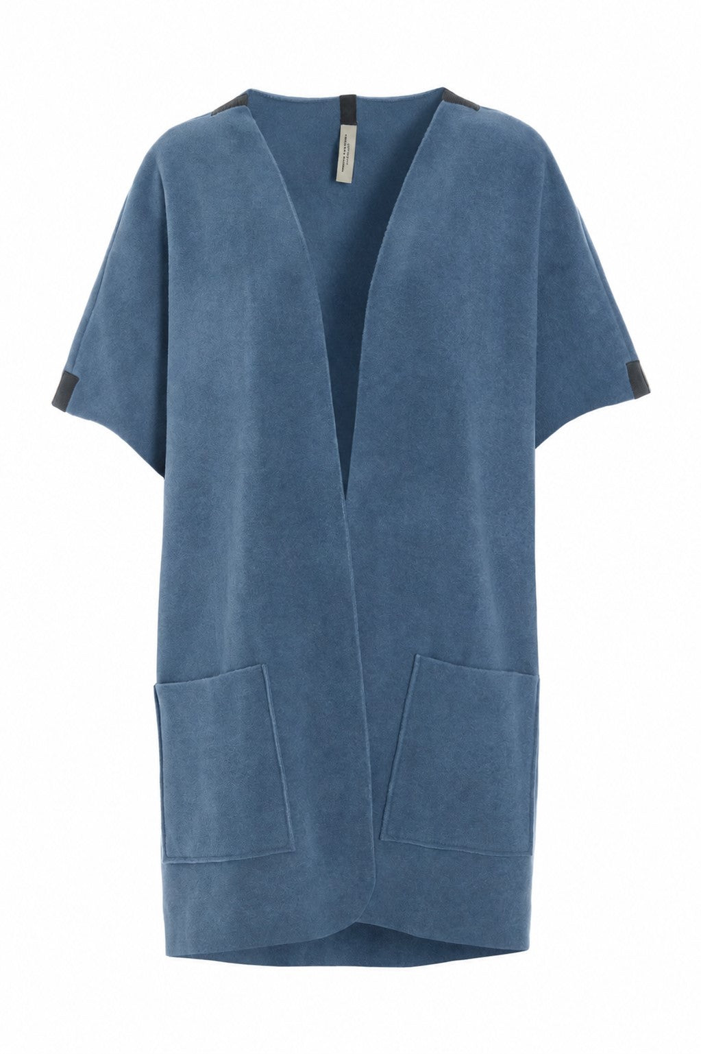 HENRIETTE STEFFENSEN COPENHAGEN LANG VEST - 7177 VESTS DUSTY BLUE 794