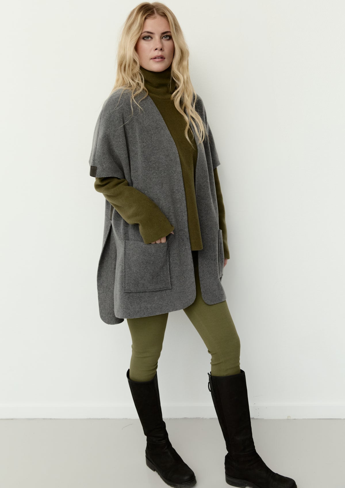 HENRIETTE STEFFENSEN COPENHAGEN LANG VEST - 7177 VESTS GREY 905