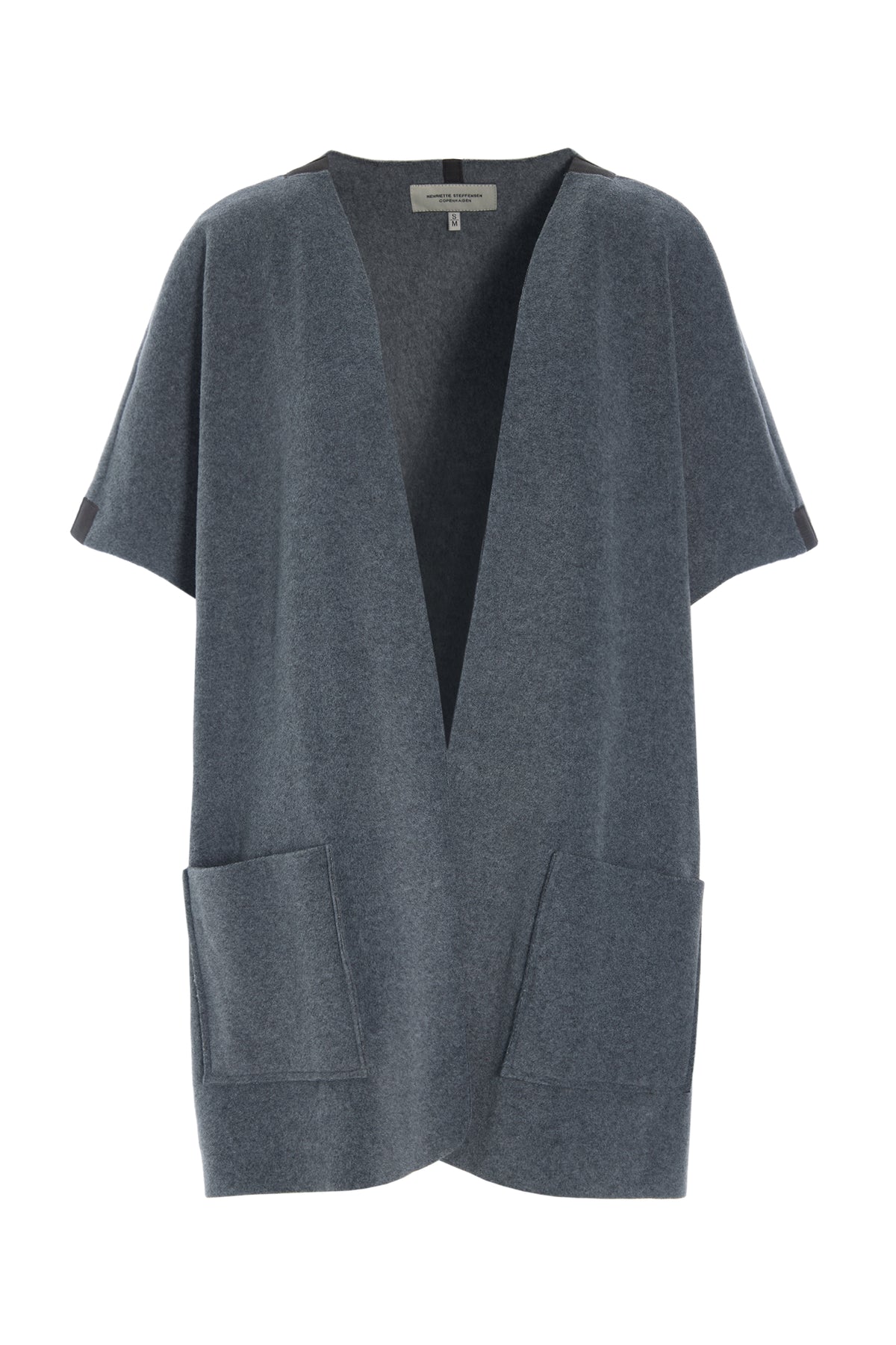 HENRIETTE STEFFENSEN COPENHAGEN LANG VEST - 7177 VESTS GREY 905
