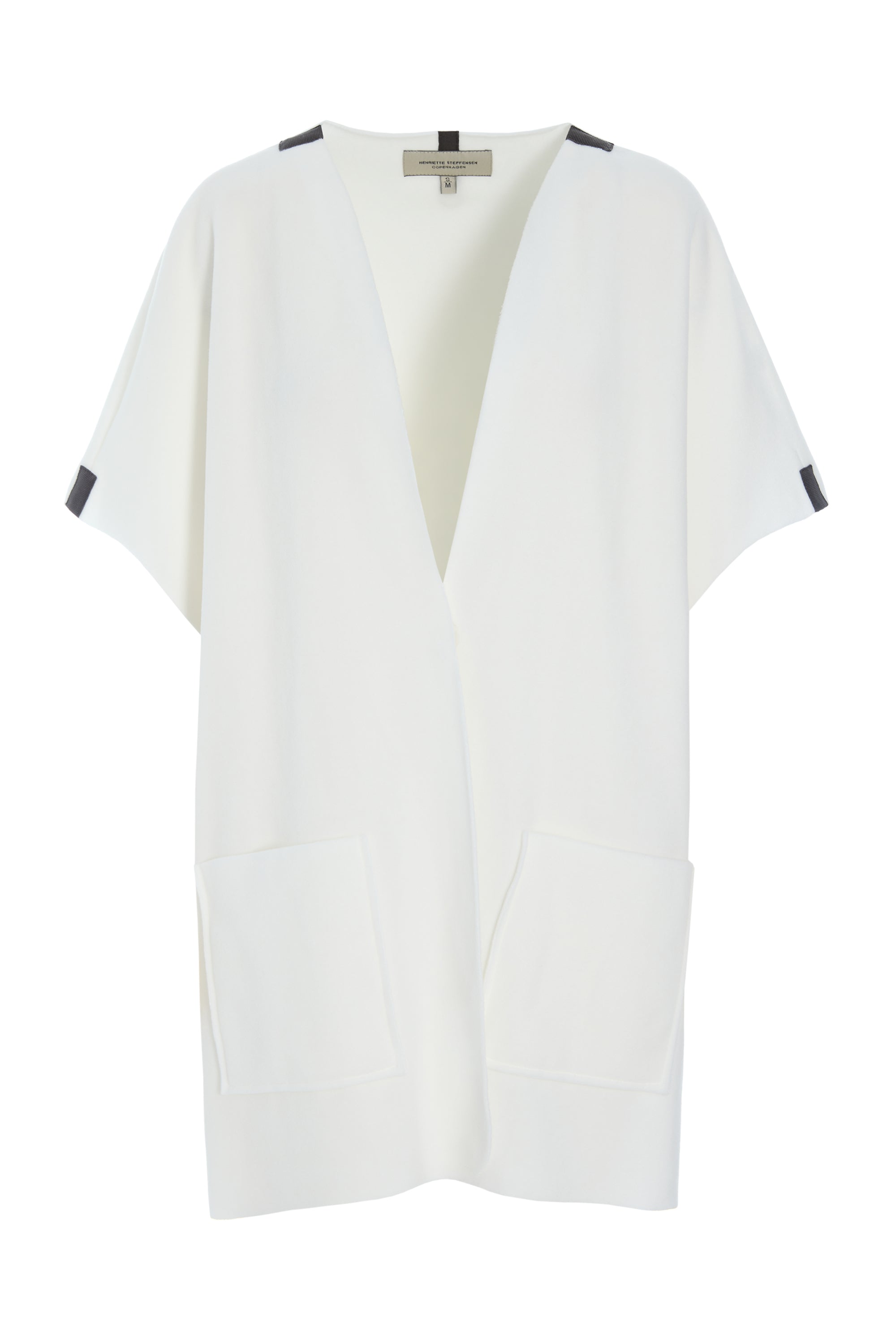 HENRIETTE STEFFENSEN COPENHAGEN LANG VEST - 7177 VESTS OFF WHITE 802