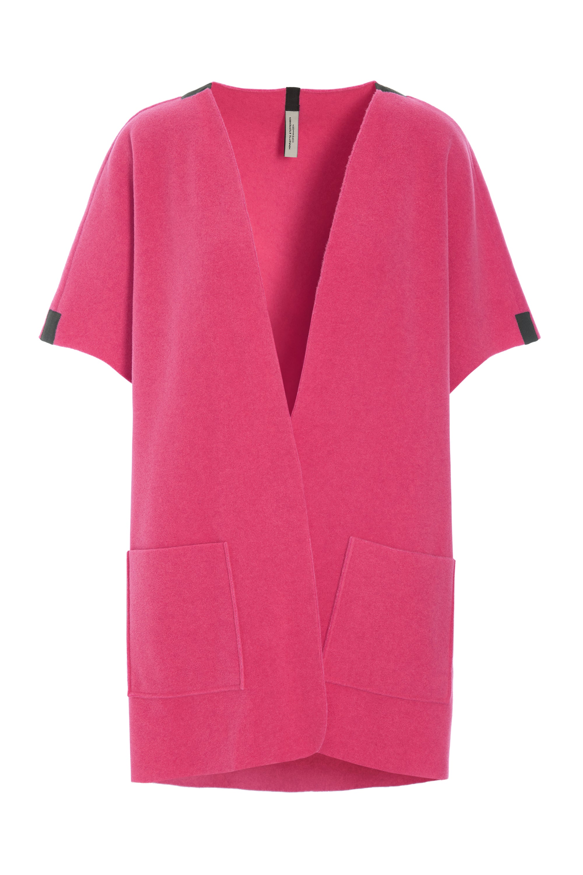 HENRIETTE STEFFENSEN COPENHAGEN LANG VEST - 7177 VESTS SUNSET PINK 357