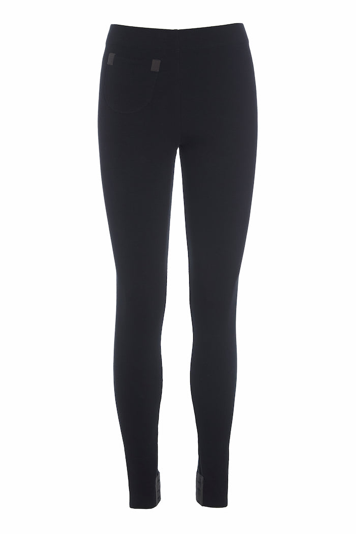 HENRIETTE STEFFENSEN COPENHAGEN LEGGINGS - 72304 BUKSER BLACK 900