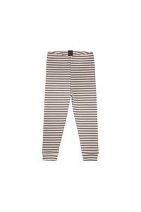LEGGINGS RIB TODDLER - 204 - STRIPES kit/brown