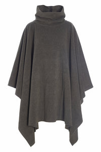 LOUNGE PONCHO DAME - 4081 - BARK