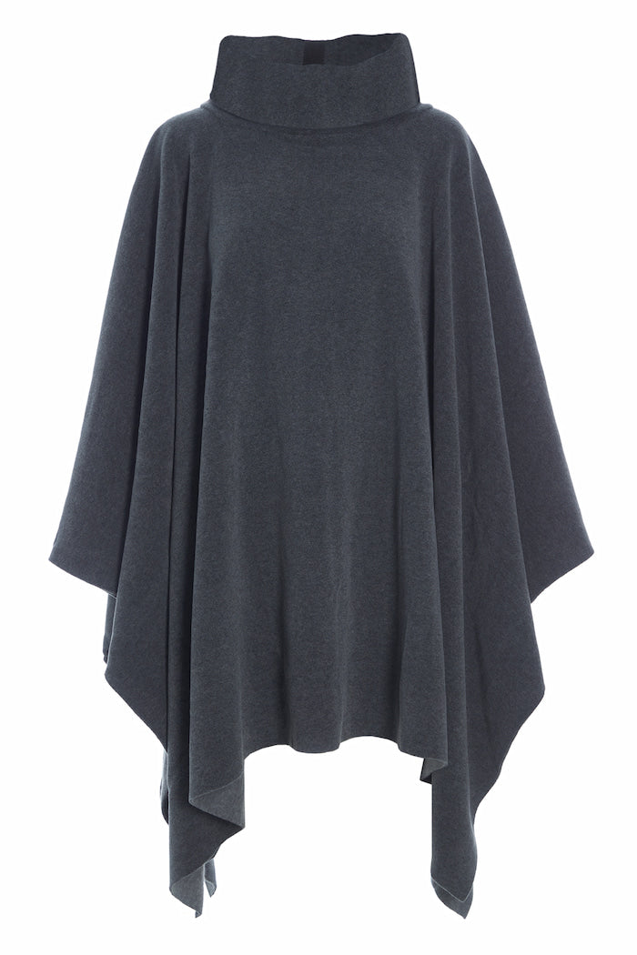 HENRIETTE STEFFENSEN COPENHAGEN LOUNGE PONCHO DAME - 4081 PONCHOS GREY 905