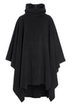 LOUNGE PONCHO DAME - 4081 - SOFT BLACK
