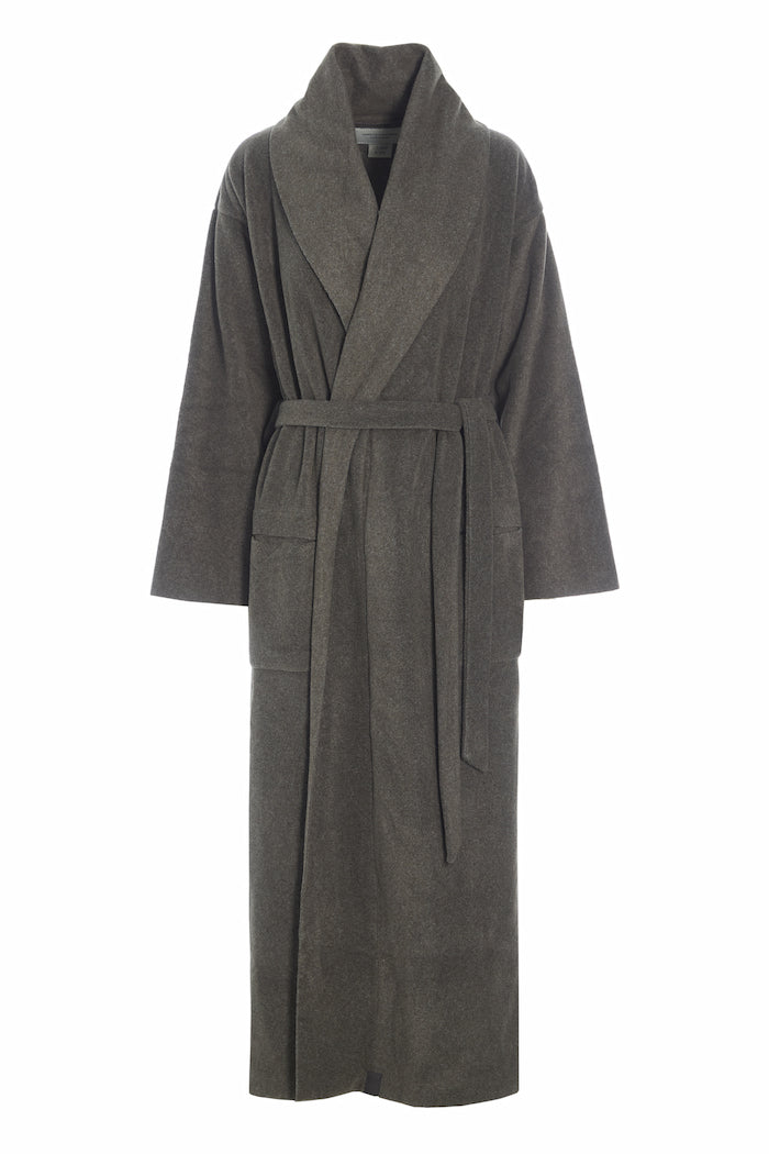 HENRIETTE STEFFENSEN COPENHAGEN MORGENKÅBE DAME MAXI - 7128 MAXI BATHROBES BARK 320