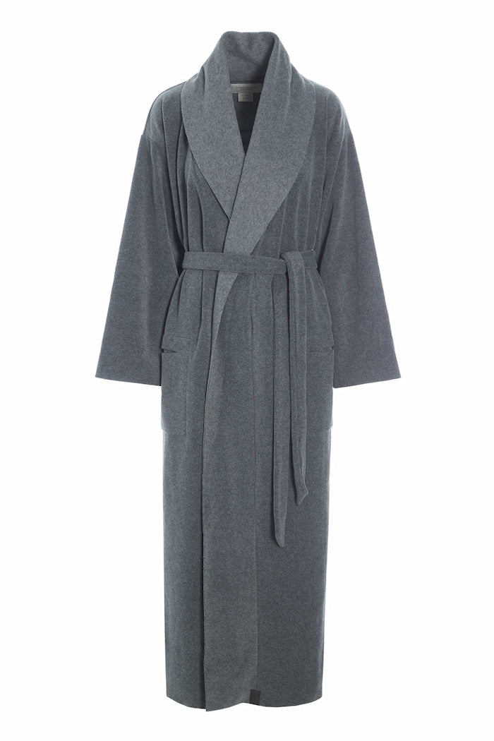 HENRIETTE STEFFENSEN COPENHAGEN MORGENKÅBE DAME MAXI - 7128 MAXI BATHROBES GREY 905