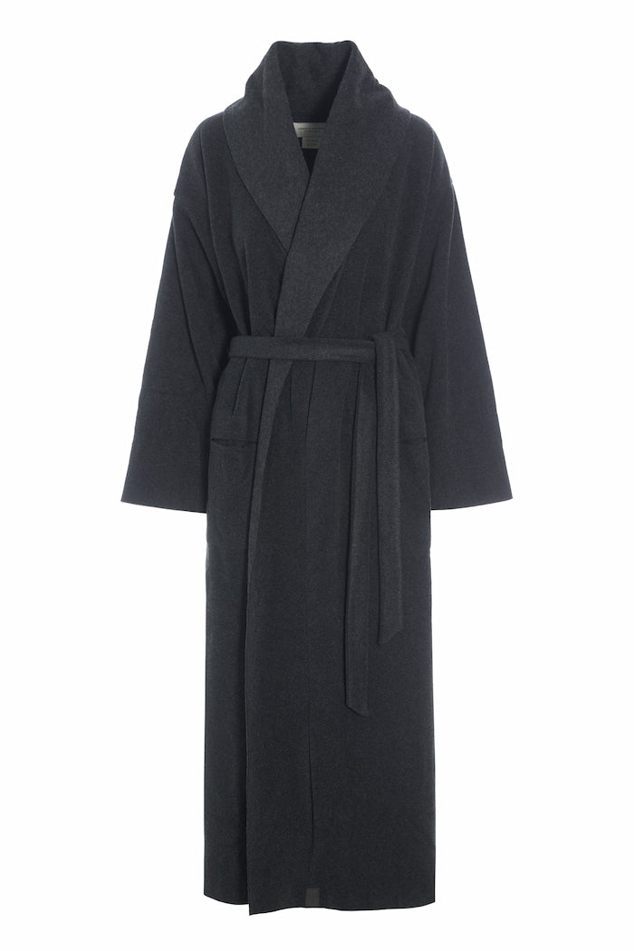 HENRIETTE STEFFENSEN COPENHAGEN MORGENKÅBE DAME MAXI - 7128 MAXI BATHROBES SOFT BLACK 914