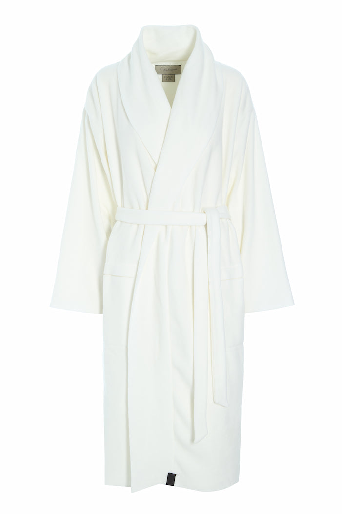 HENRIETTE STEFFENSEN COPENHAGEN MORGENKÅBE DAME MIDI - 7128 MIDI BATHROBES OFF WHITE 802