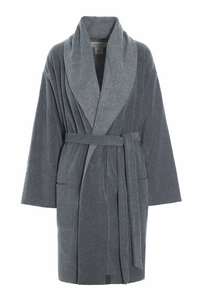 HENRIETTE STEFFENSEN COPENHAGEN MORGENKÅBE DAME MINI - 7128 MINI BATHROBES GREY 905