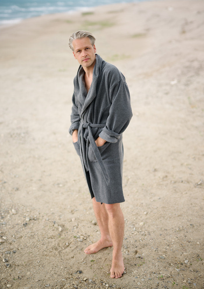 CARL BY STEFFENSEN COPENHAGEN MORGENKÅBE MÆND - 1009C BATHROBES GREY 905