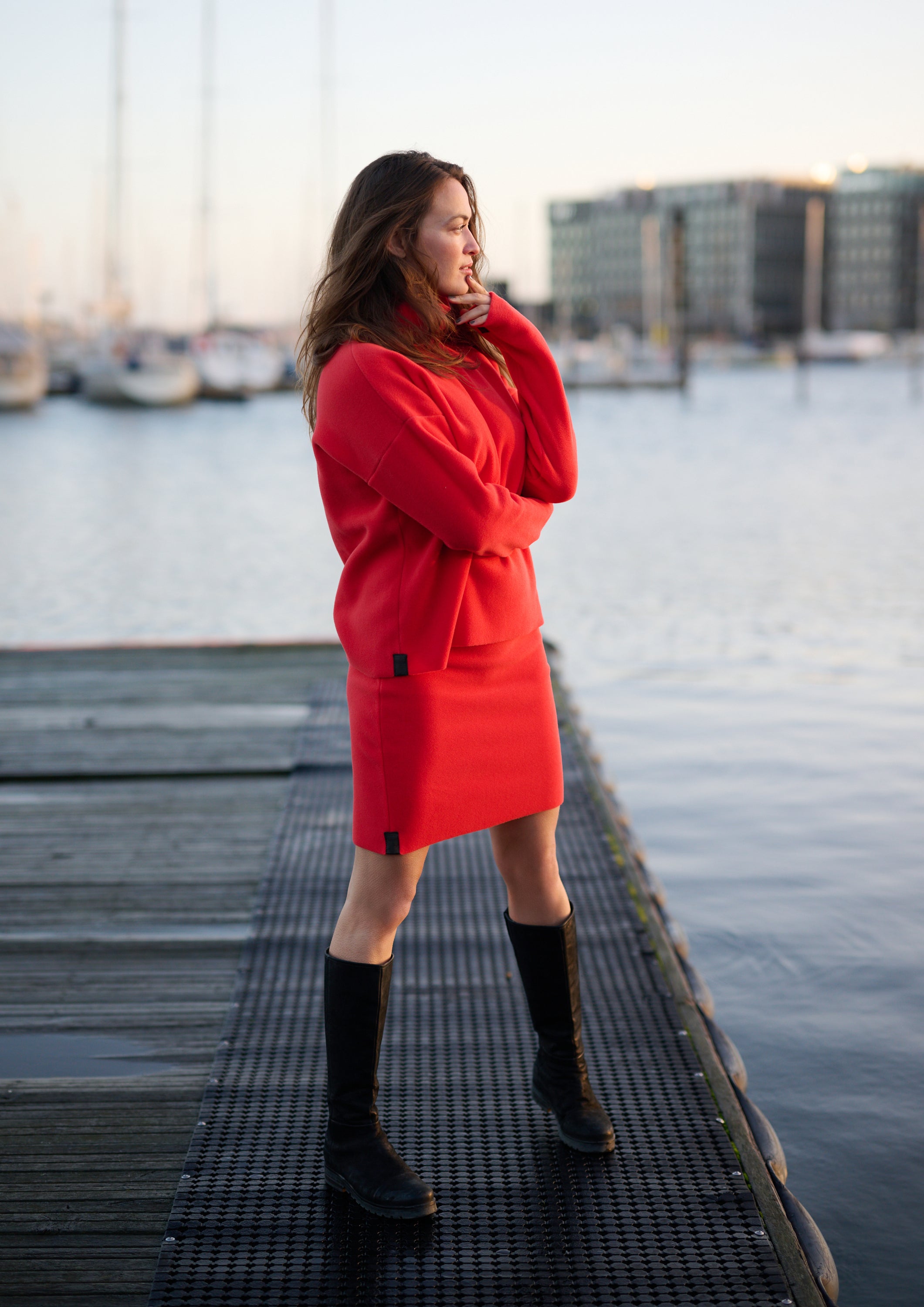 HENRIETTE STEFFENSEN COPENHAGEN NEDERDEL - 3253 NEDERDELE TOMATO 845