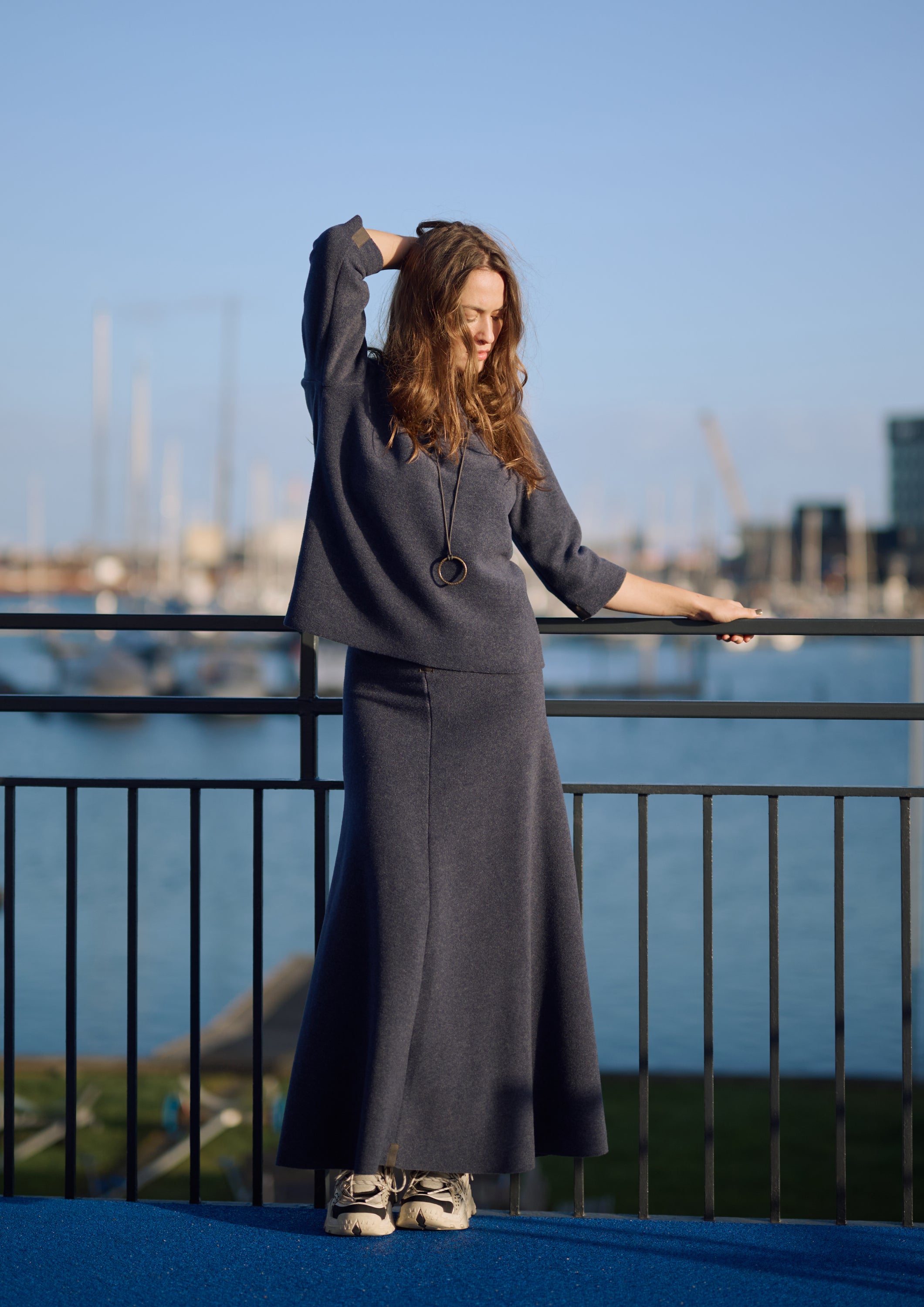 HENRIETTE STEFFENSEN COPENHAGEN NEDERDEL - 3256 NEDERDELE EVENING BLUE 690