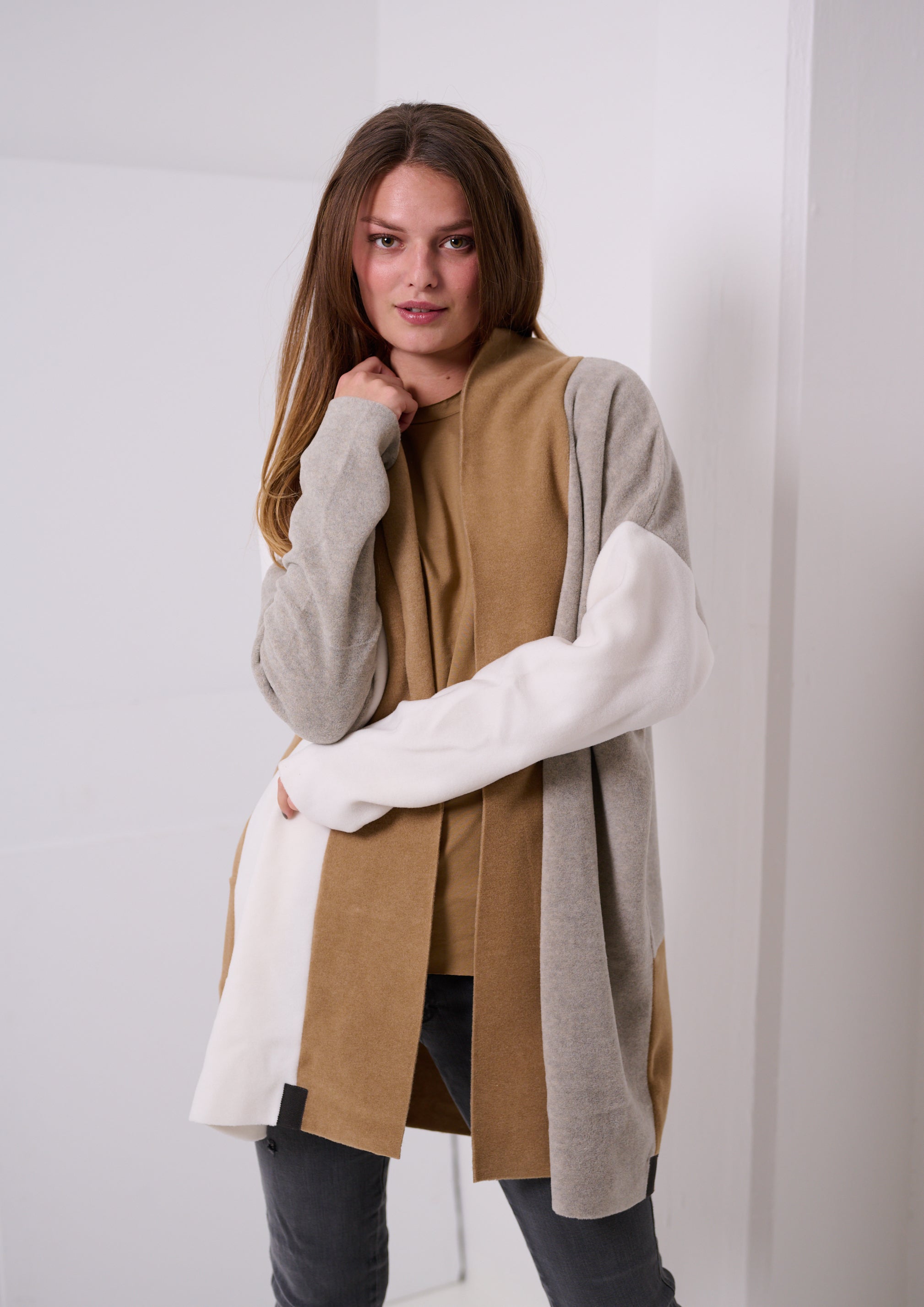 HENRIETTE STEFFENSEN COPENHAGEN NO WASTE CARDIGAN  - 7175 CARDIGANS BREEZE 812