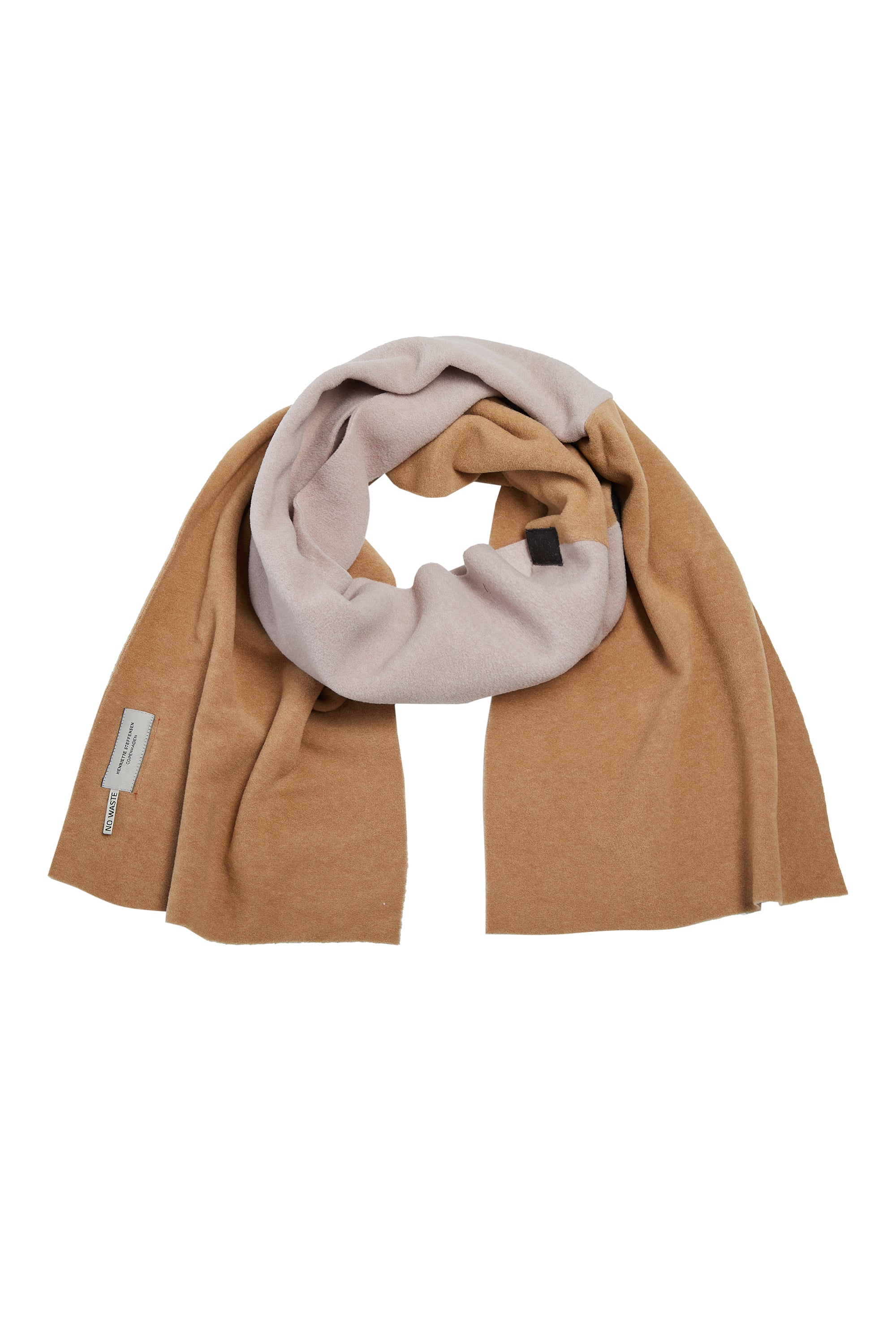 HENRIETTE STEFFENSEN COPENHAGEN NO WASTE TØRKLÆDE - 4063NW SCARFS CAMEL / NUDE 816