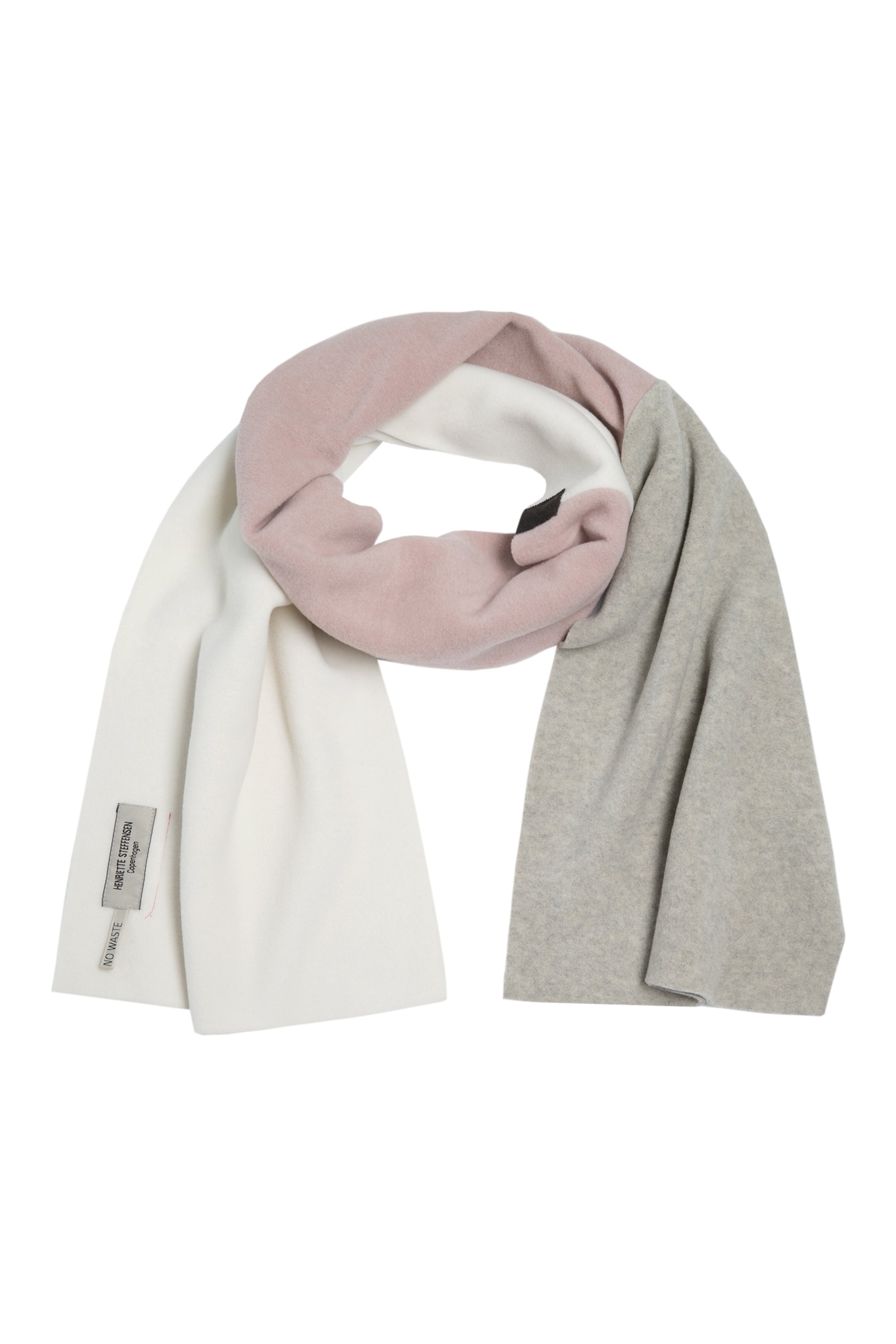HENRIETTE STEFFENSEN COPENHAGEN NO WASTE TØRKLÆDE - 4063NW SCARFS PATCH NUDE 405