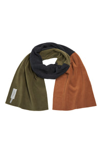 NO WASTE TØRKLÆDE - 4063NW - RUST/SOFT BLACK/MOSS