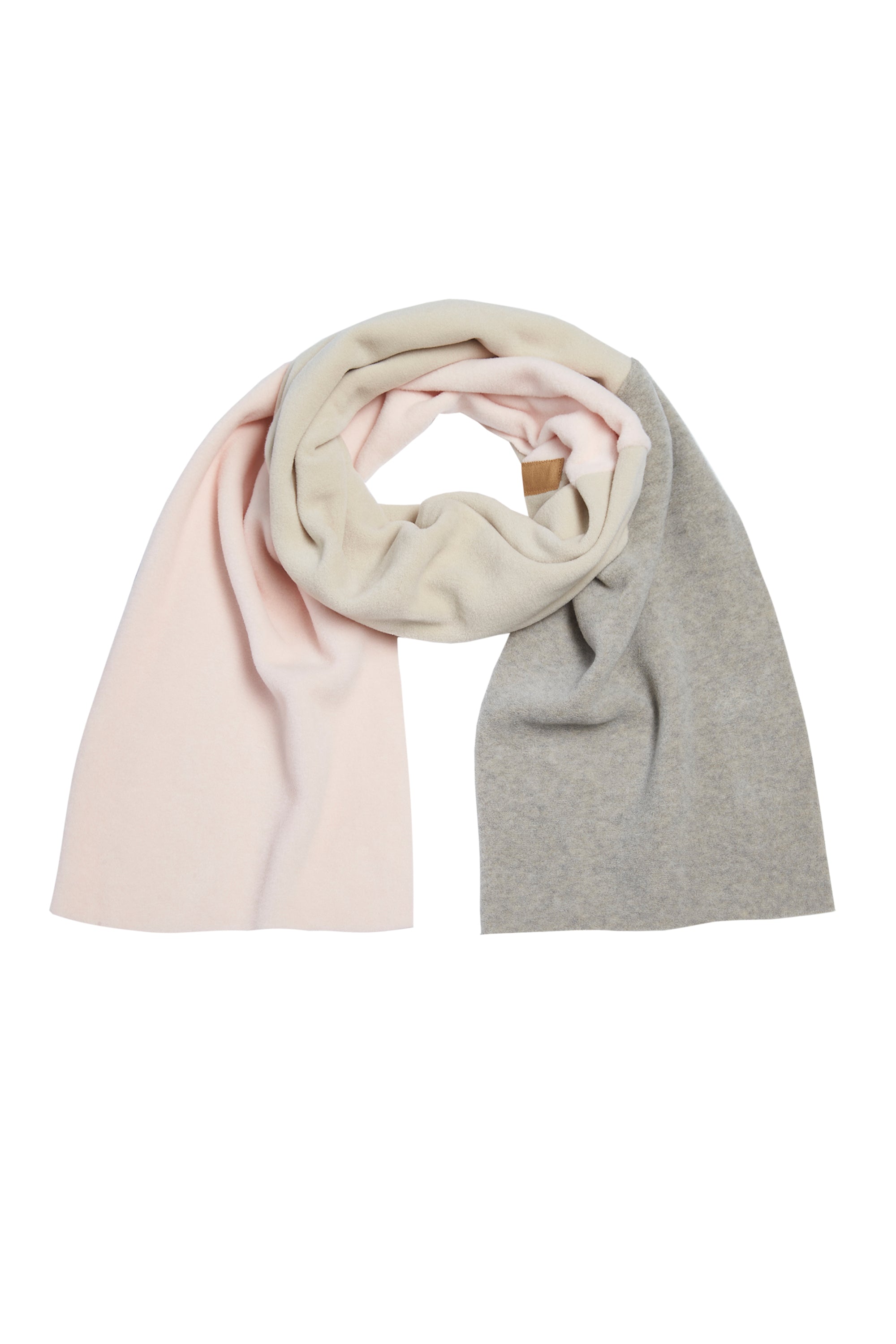 HENRIETTE STEFFENSEN COPENHAGEN NO WASTE TØRKLÆDE - 4063NW SCARFS SOFT ROSE/KIT/SAND 444