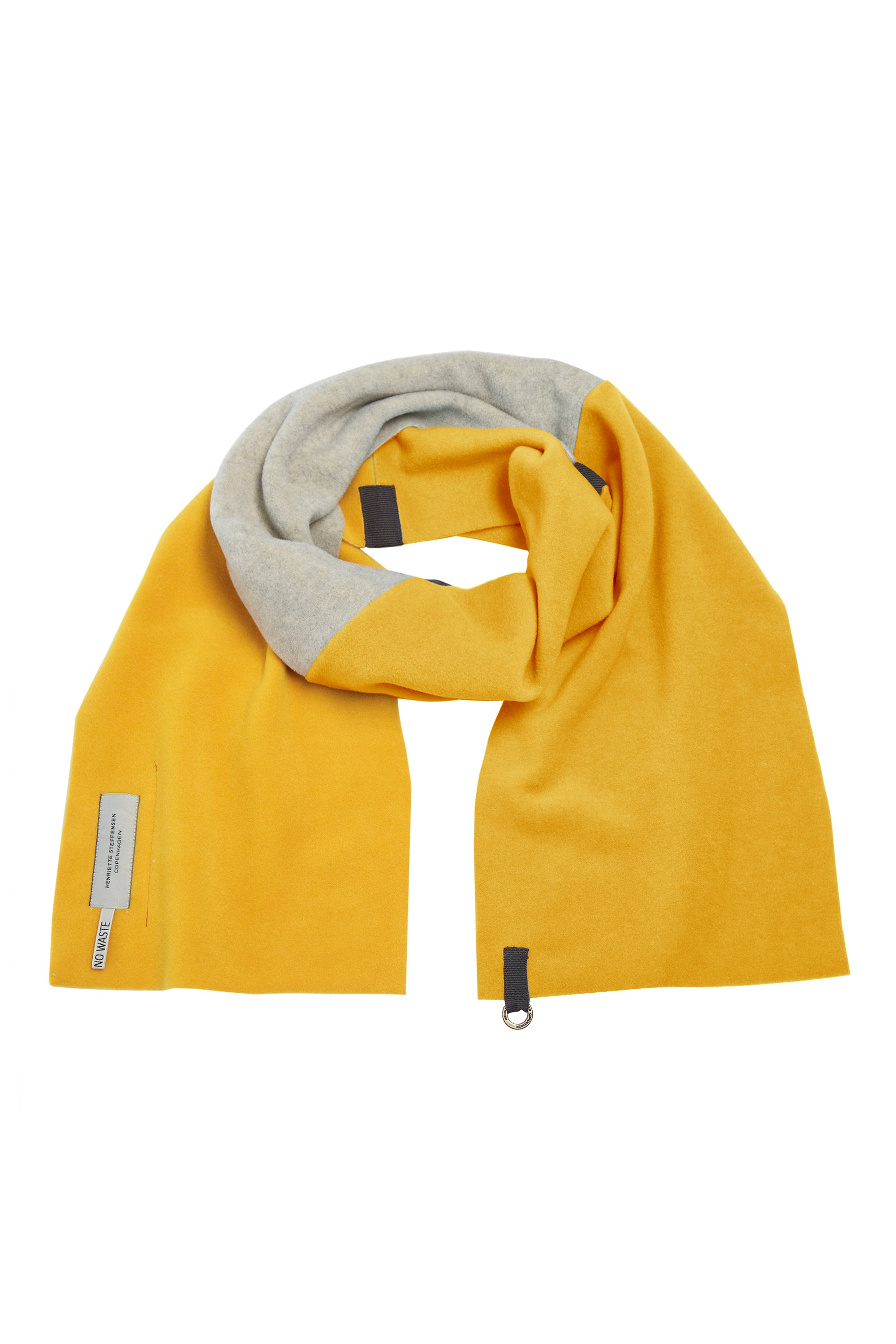 HENRIETTE STEFFENSEN COPENHAGEN NO WASTE TØRKLÆDE - 4098 SCARFS SAFRAN/SAND 687