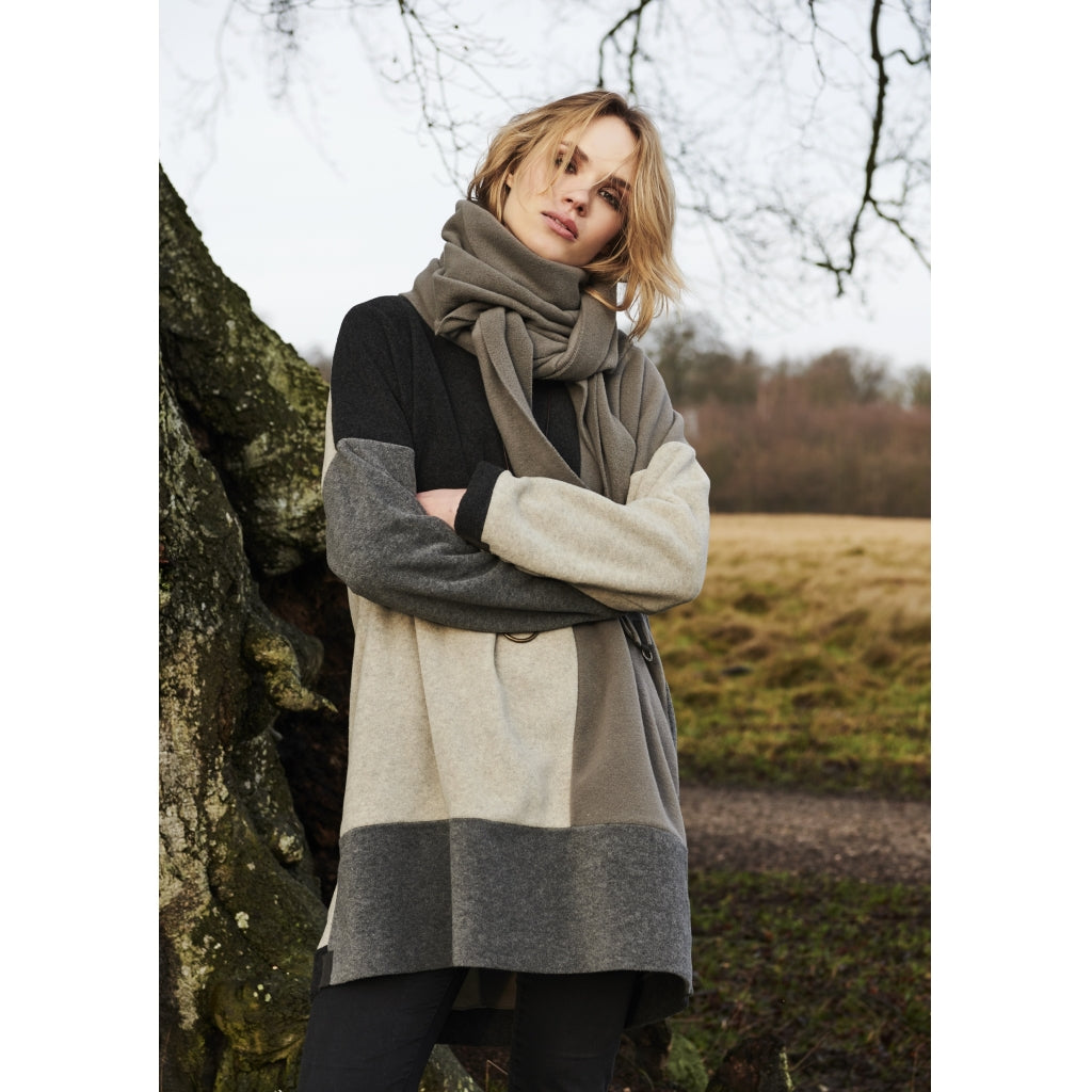 HENRIETTE STEFFENSEN COPENHAGEN NO WASTE TUNIKA - 1322 TUNICS GREY/SA/MOLE/ROCK/SB 908
