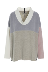 NW SWEATER MED KRAVE- 1314 - MULTICOLOR SS20