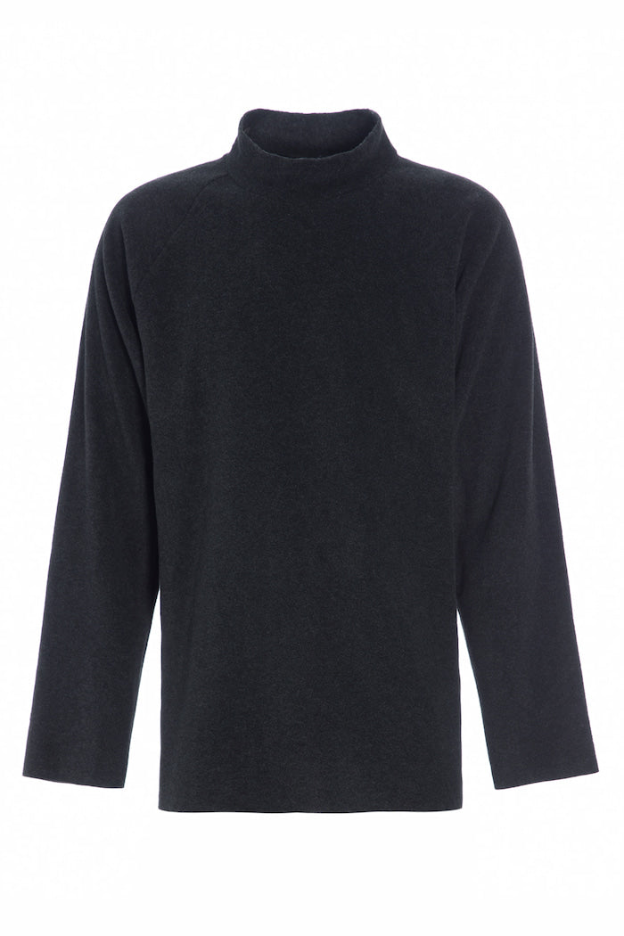 CARL BY STEFFENSEN COPENHAGEN ONE SIZE SWEATER MÆND - 1016C BLOUSES & SWEATERS SOFT BLACK 914