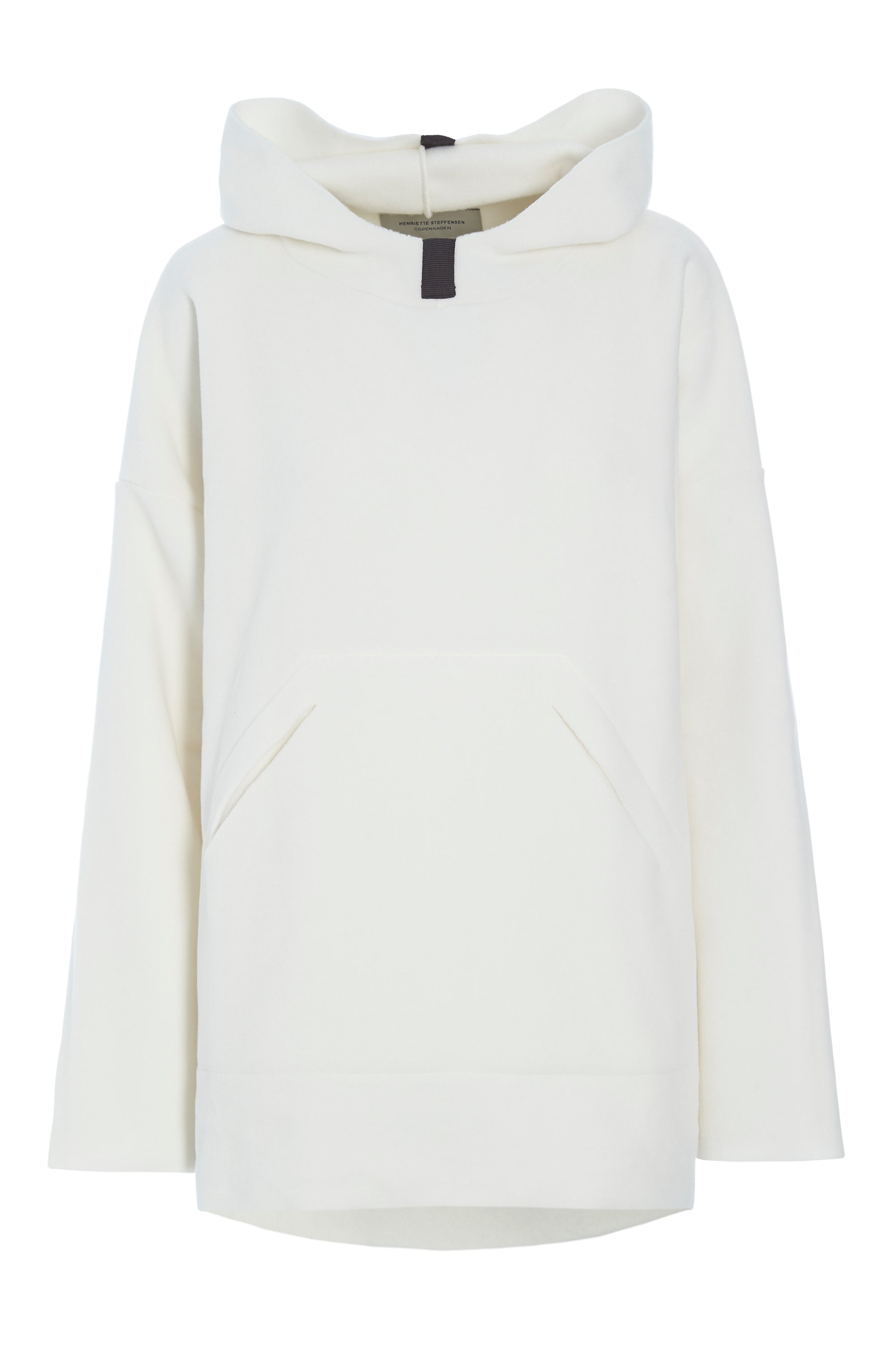HENRIETTE STEFFENSEN COPENHAGEN OVERSIZE HÆTTETRØJE - 7160 HOODIES OFF WHITE 802
