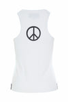 PEACE TANK TOP - 96087 - WHITE