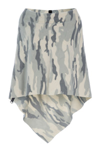 PONCHO - 4026P - Camouflage grey blue