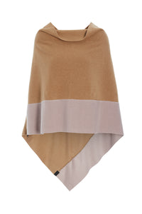 PONCHO 2 FARVET - 4068 - CAMEL / NUDE