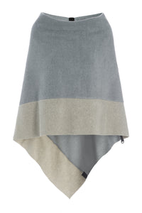 PONCHO 2 FARVET - 4068 - GREY BLUE/SAND